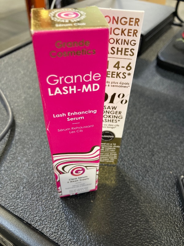 Photo 1 of Grande Cosmetics GrandeLASH-MD Lash Enhancing Serum, 1 ml - 6-week starter supply