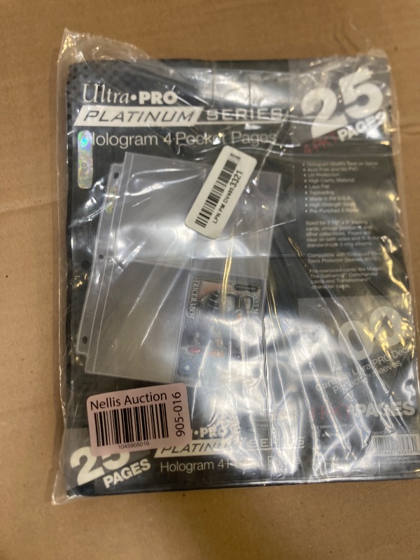 Photo 1 of Ultra Pro 83658, Clear