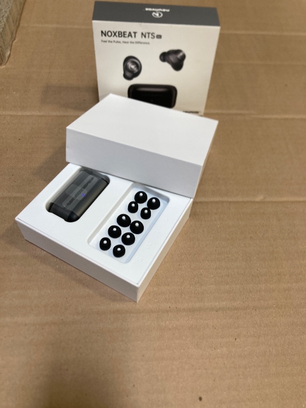 Photo 1 of NTS02 True Wireless Earbuds,Bluetooth 5.3,ENC Noise Cancelling Headphones with Built-in Mic,Sports Earphones for Running Workout,IPX5 Waterproof,48H Playtime,Black&Gray