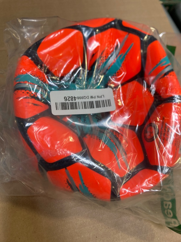 Photo 1 of Select Classic V21 Soccer Ball, Orange, Size 4