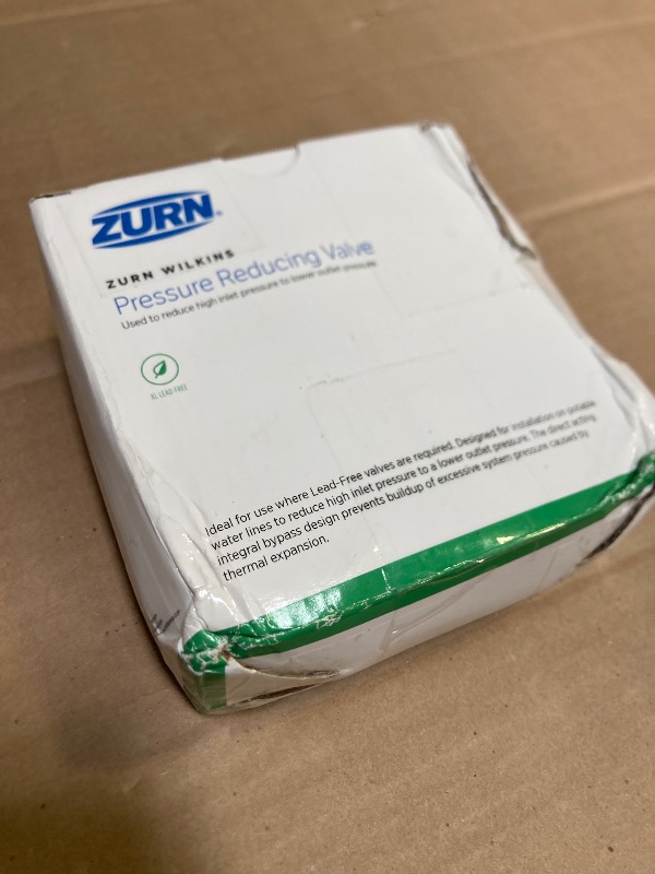 Photo 1 of Zurn Wilkins 1-NR3XLDUC 1" NR3XL Pressure Reducing Valve with Double Union FNPT Copper Sweat Connection