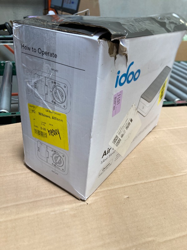 Photo 1 of iDOO Queen Air Mattress with Built in Pump, 18 Raised Comfort Blow up Mattress, Upgraded Four Chamber Airbed, Inflatable Mattress for Guests and Home, colchon inflable, Air Bed, 650 lbs Max