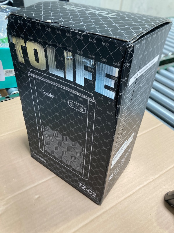 Photo 1 of ToLife Dehumidifiers for Home 95 OZ Water Tank, 1000 sq.ft Dehumidifier for Basement Bedroom Bathroom with Auto Shut Off 7 Colors LED Light,Grey