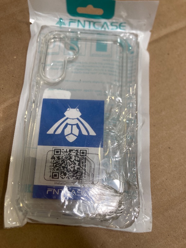Photo 1 of FNTCASE for Galaxy A15-5G Phone Case: for Samsung Galaxy A15-5G Clear Case Military Grade Drop Protection Anti Yellowing Cell Phone Cover - Rugged Shockproof Protective Transparent Cases (Clear)
