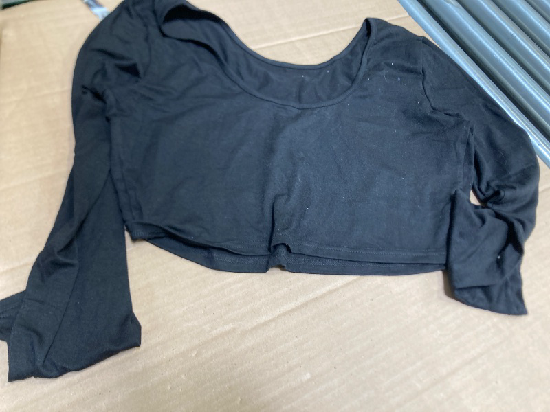 Photo 1 of Size XL--Women Crop Top / Black