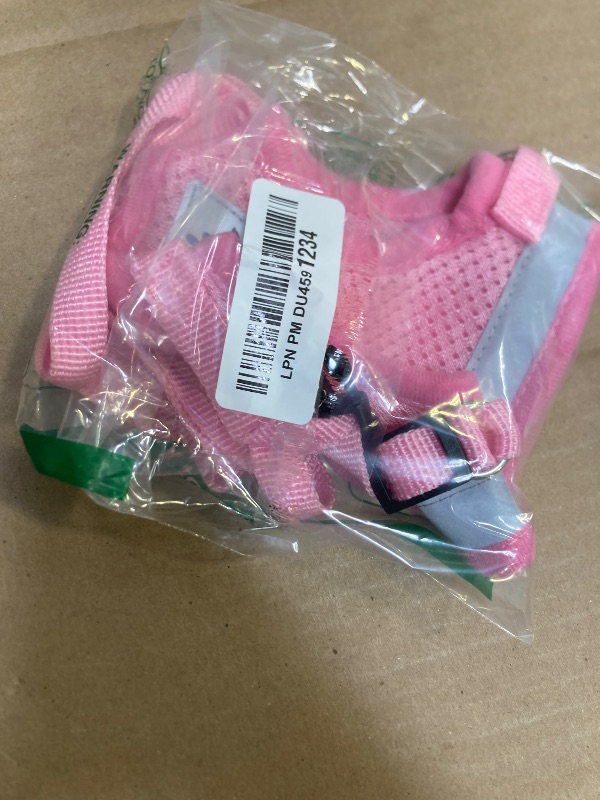 Photo 1 of Cat Harnesses and Puppy Harness with Leashes Set, Escape Proof Cat Harness, Adjustable Reflective Soft Mesh Vest Fit Puppy Kitten Rabbit Ferrets's Outdoor Harness
