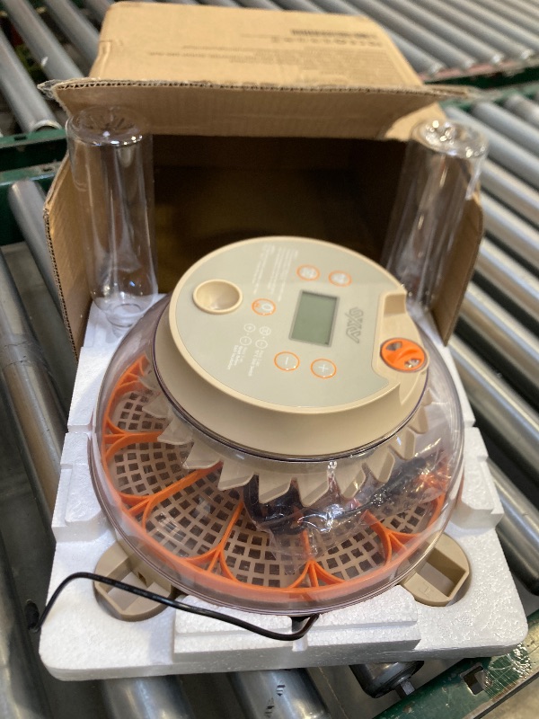 Photo 1 of Innsky Incubators for Hatching Eggs,12 Egg Incubator with Automatic Egg Turning and Humidity Control, Chicken Egg Incubator with Temperature Control, Egg Candler