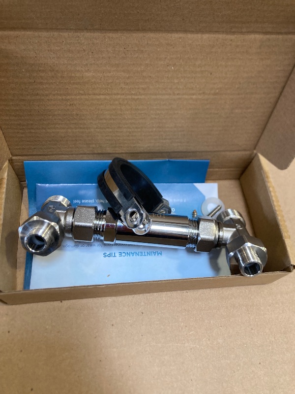 Photo 1 of Crispaire 304 Stainless Steel Bypass Valve for Instant Hot Water Recirculating Pump A Great Replacement for the Old Plastic Version
