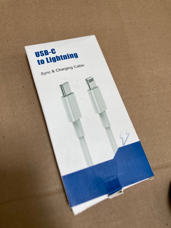 Photo 1 of 2Pack for iPhone14/13/12 Fast Charger Cable 6ft [Apple MFi Certified], USB Type C to Lightning Cable 6 Foot Apple iPhone Charging Cord for iPhone14 13 12 Pro XR XS Plus