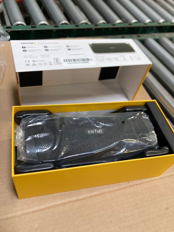 Photo 1 of EarFun UBOOM L Bluetooth Speaker, Portable Speaker 28W Loud Stereo Sound, Rich Bass, IP67 Waterproof & Dustproof, Dual Pairing, Built-in Mic, Low Latency, Wireless Speakers for Party, Indoor & Outdoor