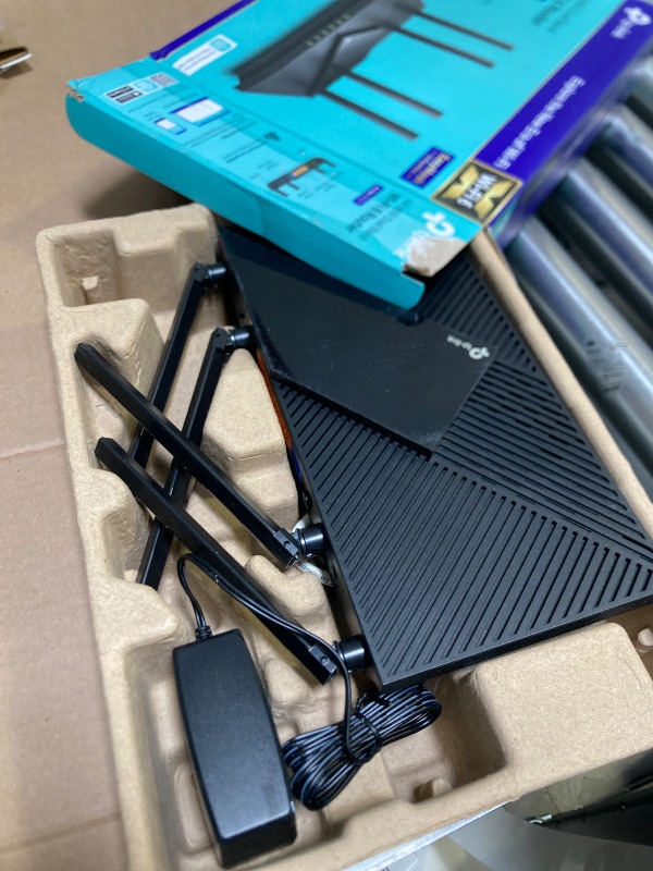 Photo 1 of TP-Link AX1800 WiFi 6 Router V4 (Archer AX21) – Dual Band Wireless Internet, Gigabit, Easy Mesh, Works with Alexa - A Certified for Humans Device