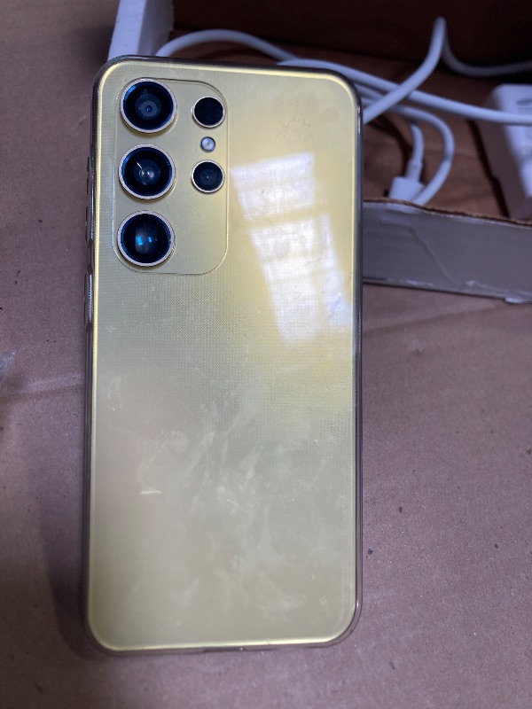 Photo 1 of XIMIOGOO Unlocked Smartphone I24 Ultra?12GB+512GB Android 14 Phone, Battery 6800mAh,6.7" HD Screen?48MP+108MP Camera Cellphone, Snapdragon 888?Face ID/Dual SIM/Fingerprint Lock/Yellow