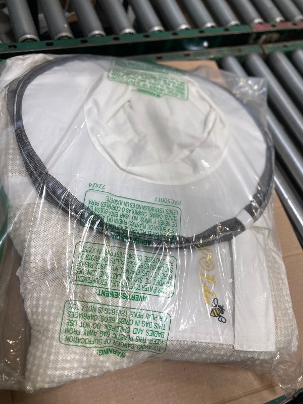 Photo 1 of 3 layer Ultra Ventilated Beekeeping Jacket for men and women with Round Veil Hood, Vented Premium Beekeeper Jackets for Professional, Commercial, and Beginner Beekeepers (X-large)