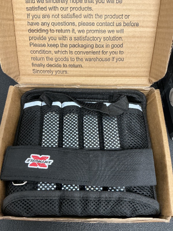 Photo 1 of Adjustable Weighted Vest, 44LB Workout Equipment, Full Body Weighted Jacket for Men, Women, Strength Training, Running, Fitness & Muscle Building