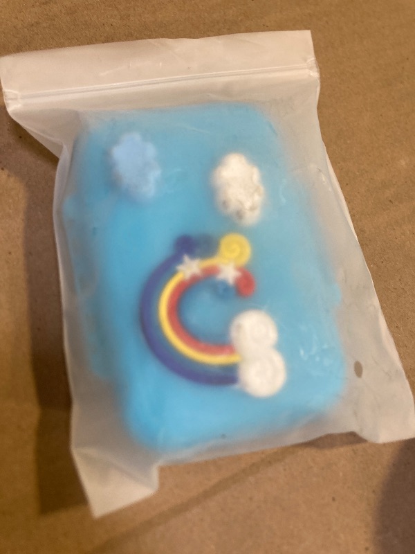 Photo 1 of Baby Teeth Keepsake Box Tooth Organizer for Lost Teeth, Tooth Storage with Fetal Hair Container for Tooth Fairy (Rainbow-Blue)