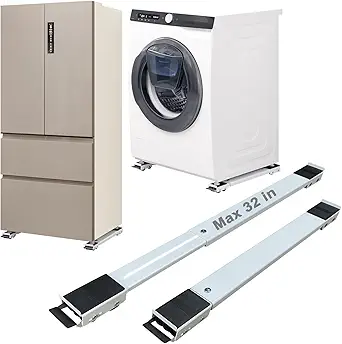 Photo 1 of Yutianli Heavy Duty Extensible Appliance Roller is Suitable for Washing Machines, Refrigerators, Dryers, Dishwashers and other Heavy Objects, can bear 300 kg. Washing