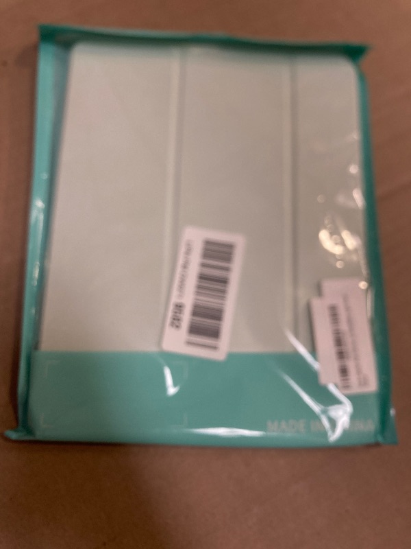 Photo 1 of Aoub Case for iPad (A16) 11th Generation 11 inch 2025, iPad 10th Generation 10.9 inch 2022 with Pencil Holder, Clear Transparent Back Shell with Shockproof Cover, Auto Sleep/Wake, Light Green