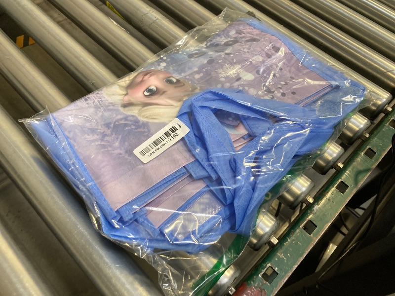 Photo 1 of Disney Frozen 4 Reusable Tote Bags Bundle ~ 5 Pack of Frozen Bags with Stickers for Gifts, Groceries and More (Frozen 2 Merchandise)
