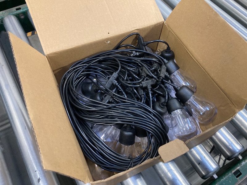 Photo 1 of GANA 12V Low Voltage & Safe LED Outdoor String Lights,75FT 24 Shatterproof Bulbs, 2200K Warm White Pergola Lights for Your House's, Garden, Fence, Porch,Balcony,and Bistro