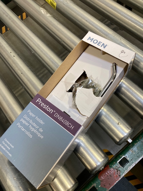 Photo 1 of Moen Preston Chrome Gray Toilet Paper Holder