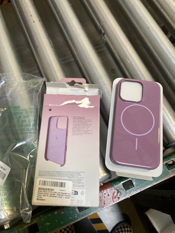 Photo 1 of Beats iPhone 16 Pro Case with MagSafe and Camera Control, Scratch-Resistant Protective Cover, Slim Fit, Microfiber Lining - Sunset Purple