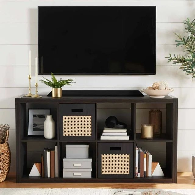 Photo 1 of Better Homes & Gardens 8-Cube Storage Organizer, Charcoal