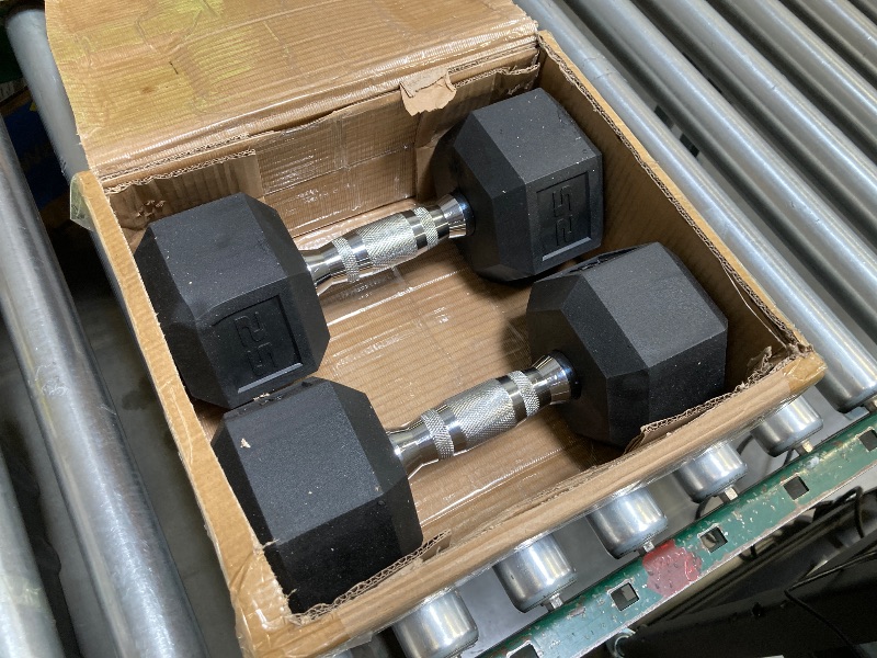 Photo 1 of CAP Barbell Coated Hex Dumbbells, Set of 2 25lbs