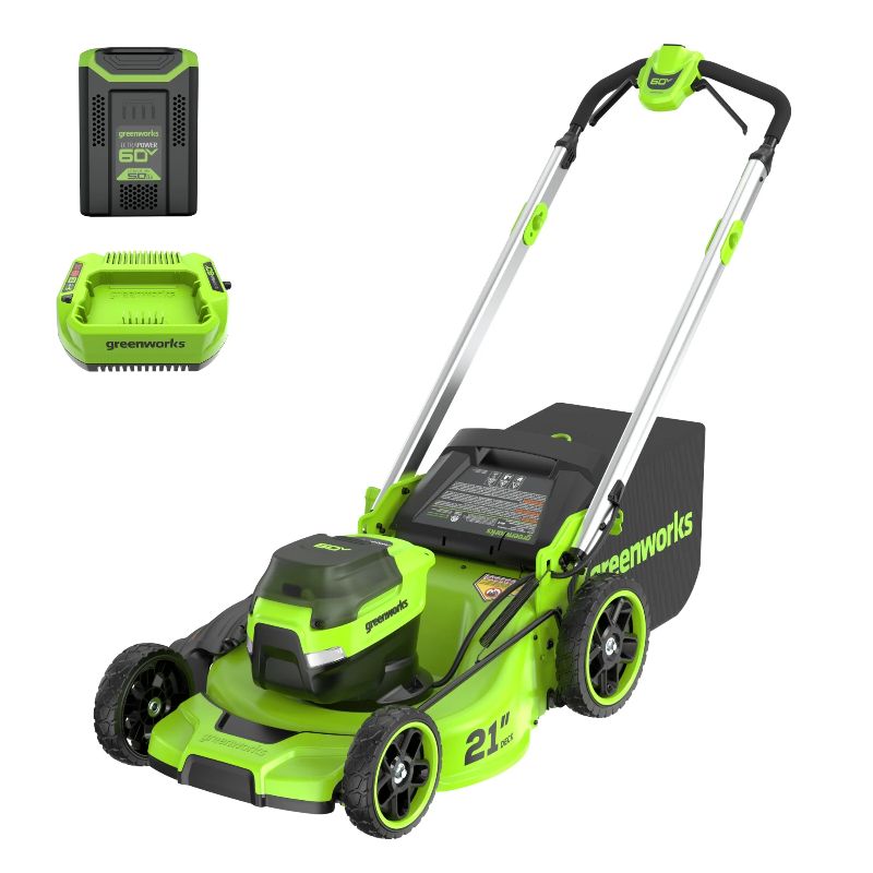 Photo 1 of Greenworks 60V 21" Push Lawn Mower
