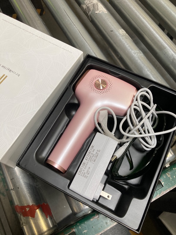 Photo 1 of INNZA IPL Hair Removal with Ice Cooling Care Function for Women Permanent,999,999 Flashes Painless IPL Hair Remover, Hair Removal Device for Armpits Legs Arms Bikini Line