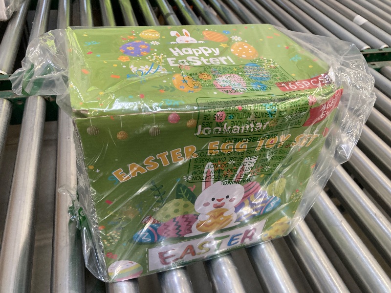 Photo 1 of Daopai 165PCS Prefilled Easter Eggs with Toys Inside, Easter Eggs Fillers Basket Stuffers Easter Hunt Games Party Favor Supplies Classroom Prize for Kids
