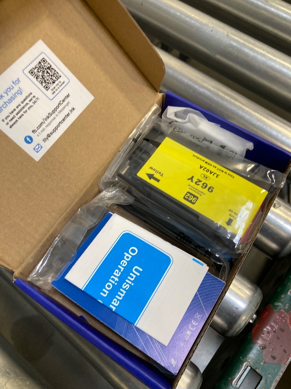 Photo 1 of 962XL Ink Cartridges Combo Pack Compatible for HP Ink 962XL 962 Black and Color Combo Pack Replacement for HP Officejet Pro 9010 9015 9016 9018 9020 9025 Printers, No e Series Printer (4 Pack)