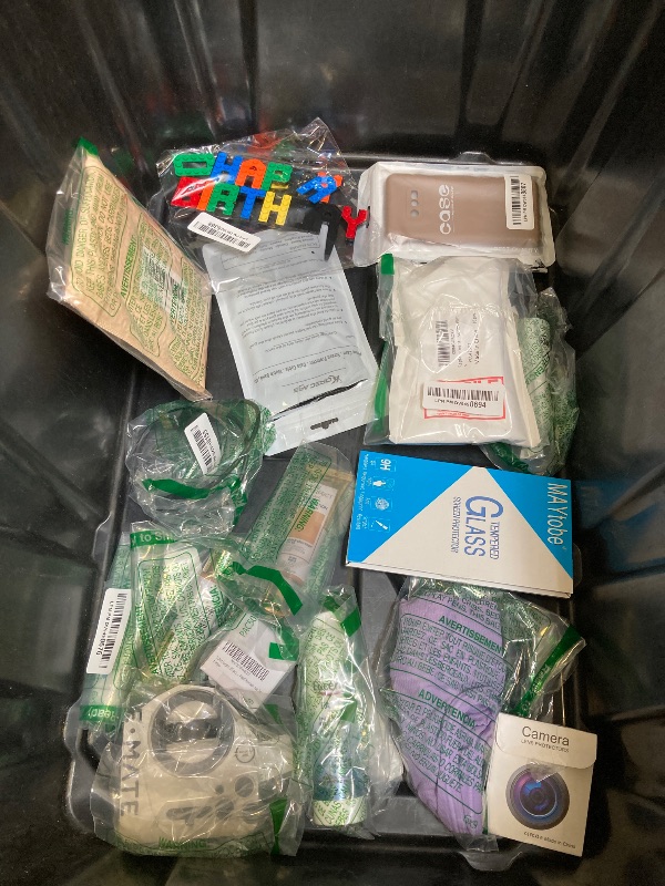 Photo 1 of BOX LOT OF ASSORTED MERCHANDISE
