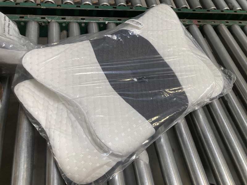 Photo 1 of Pain Relief Cervical Pillow for Neck Support,Adjustable Ergonomic Pillow Cozy Sleeping,Odorless Orthopedic Memory Foam Pillows,Contour Bed Pillow for Side Back Stomach Sleeper