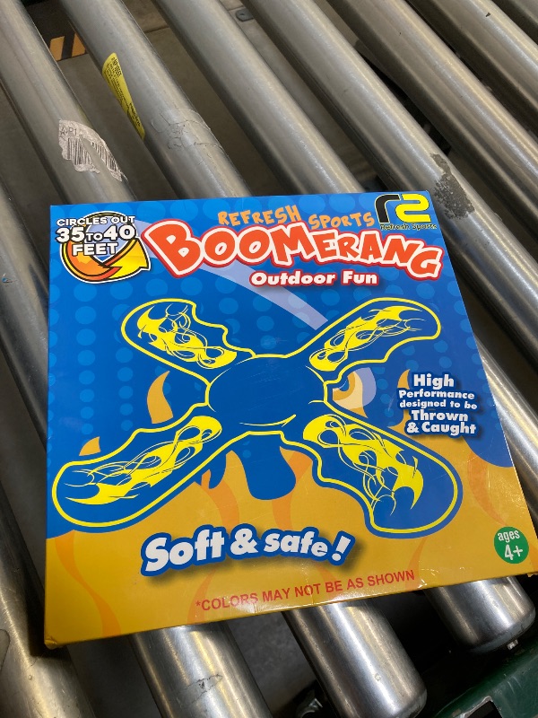 Photo 1 of Fun Boomerang - Easter Basket Stuffers for Kids - Soft & Easy to Use - Easter Gifts for Boys & Girls All Ages - Best Boy Gifts for 6 7 8 9 10 Year Old Boys + 2025 Top Toys for Age 8-12 Boy Gift Ideas
