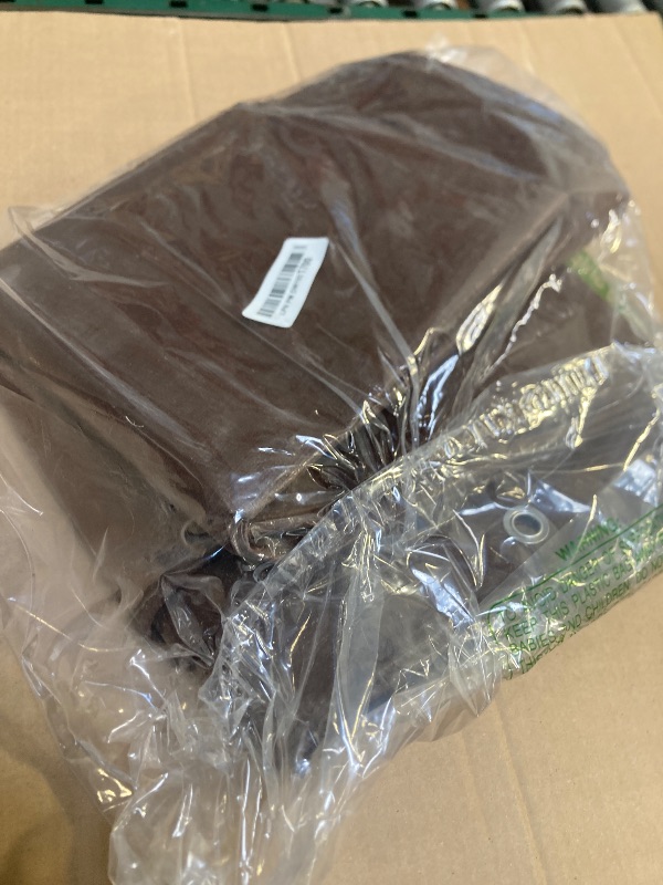 Photo 1 of RAINDEWAY 8x8 Feet Super Heavy Duty 18 Mil Brown Poly Tarp Cover, UV Resistant, Weatherproof, Multipurpose Waterproof Poly Tarp with Grommets and Reinforced Edges