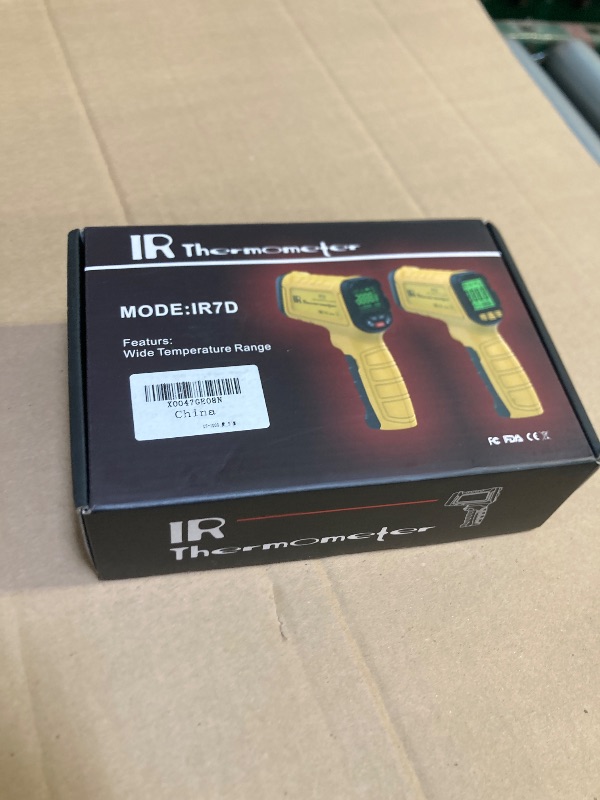 Photo 1 of Surpeer Infrared Thermometer Laser Temperature Gun -58°F to 1796°F, 50:1 Non Contact Digital IR Temp Gun for Cooking, BBQ, Pizza Oven, Engine, Kilns, Forges, Industry, and Griddle.