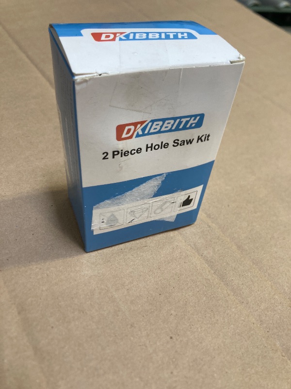 Photo 1 of TCT Hole Saw Set, 2-Pack of 3/4" (19mm) Heavy Duty Tungsten Carbide Tipped Hole Cutters for Stainless Steel Mild Steel Copper Iron Brass Plastic and More, with Titanium-Plated Pilot Drill Bits