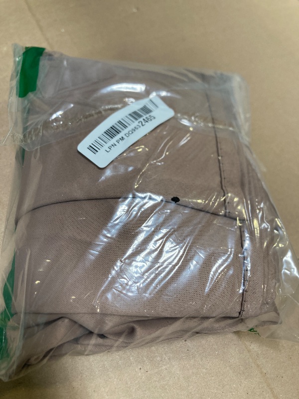 Photo 1 of NICETOWN Short Curtains Blackout Tiers Panels - Small Kichen Valances Thermal Insulated Light Reducing Window Treatment Tiers for Camper RV (Cappuccino, 2 Pieces, 52W by 24L with 1.2 inches Header)