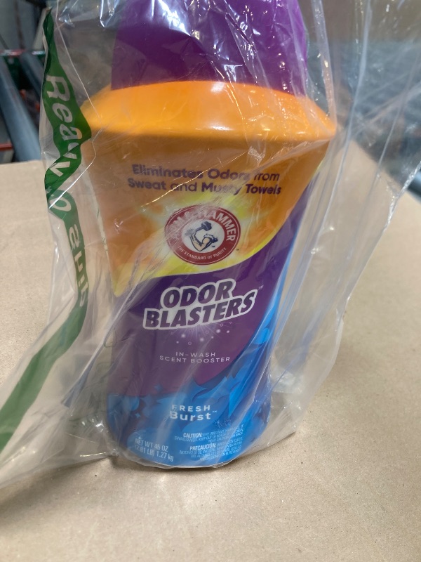 Photo 1 of ARM & HAMMER Odor Blasters In-Wash Scent Booster, Laundry Scent Booster Fresh Burst Scent, 45 Oz