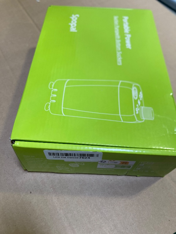 Photo 1 of Spopal Portable Shower for Camping, [Long-Lasting] 6000mAh Rechargeable Camping Shower with Intelligent LED Display, 4 Spray Modes, IPX7 Waterproof Outdoor Camp Pump for Hiking, Travel, Car, Pet