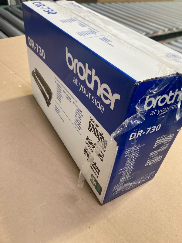 Photo 1 of Brother Genuine DR730 Drum Unit, Up To 12,000 Page Yield Black