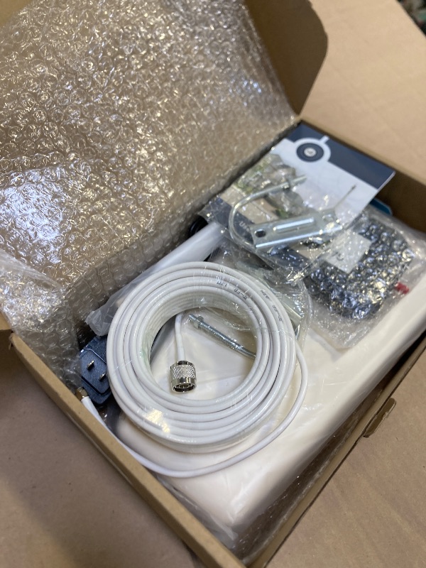 Photo 1 of 2025 Latest AT&T Signal Booster AT&T Cell Phone Signal Booster T Mobile Cell Booster for 5G 4G LTE on Band 12/17 AT&T Cell Booster AT&T Cell Booster ATT Extender Signal Booster Boost Call/Data Black