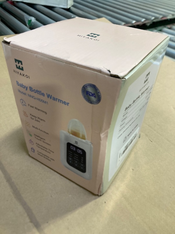 Photo 1 of Bottle Warmer, HIYAKOI Baby Bottle Warmer for Breastmilk or Formula, Water Bath Technology with Accurate Temperature Control, Automatic Shut-Off, Bottle Warmer for All BottlesLPNPMDW3143394
