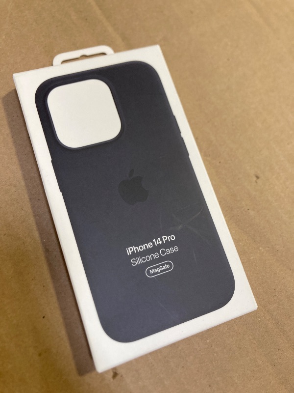 Photo 1 of Apple iPhone 14 Pro Silicone Case with MagSafe - Midnight