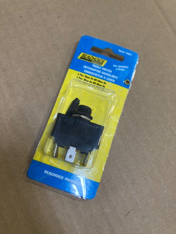Photo 1 of Seachoice 3-Position Toggle Switch, Momentary On/Off/Momentary On