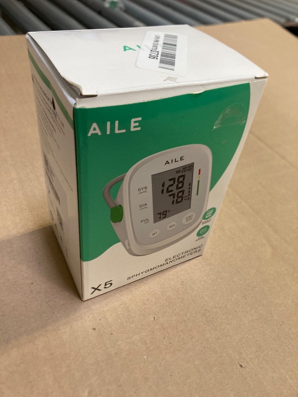 Photo 1 of Blood Pressure Monitor, AILE Blood Pressure Machine Upper Arm Large Cuff(8.7"-16.5"), High Automatic Blood Pressure Monitors Cuff for Home Use, (BP) Manual Arm Blood Pressure Monitors, 2 * 99 Memory