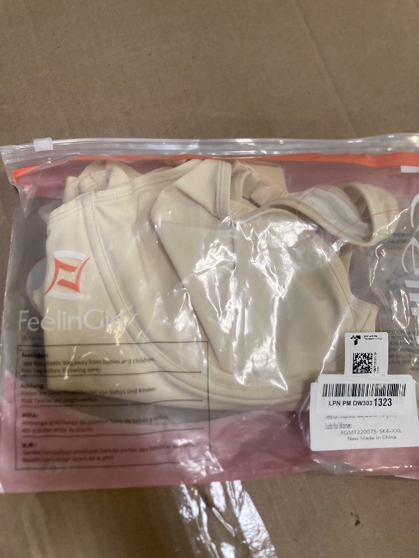 Photo 1 of Size XXL--FeelinGirl Body Suits for Women Tummy Control Thong Shapewear Bodysuit