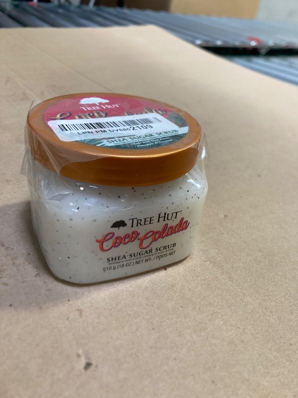 Photo 1 of Tree Hut Shea Sugar Scrub Coco Colada, 18 oz, Ultra Hydrating and Exfoliating Scrub for Nourishing Essential Body Care
