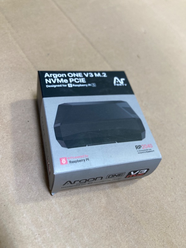 Photo 1 of Argon ONE V3 M.2 NVME PCIE Case for Raspberry Pi 5