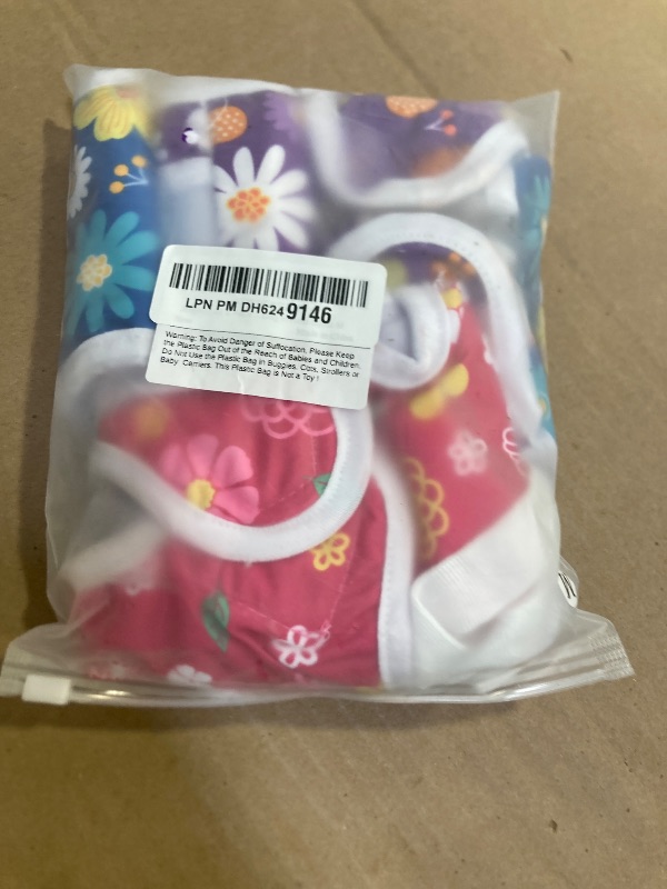 Photo 1 of Jollywoods 3 Pack Washable Female Dog Diaper Onesie Sanitary Pantie with Adjustable Suspender, Reusable Fixed Doggie Diapers, Super Absorbent Leakproof for Small Medium Large Dog in Heat Cycle M